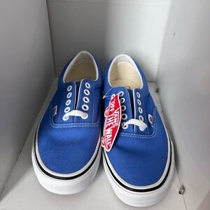 Vans Blue Canvas Sneakers Unisex